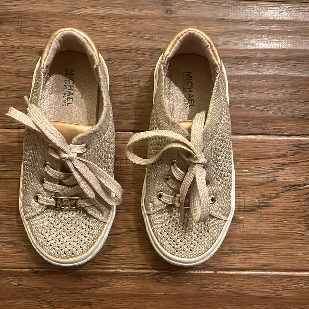 Michael Kors Blush Textured Sneakers Size 11